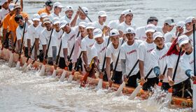 Khmer Water Festival in Cambodia